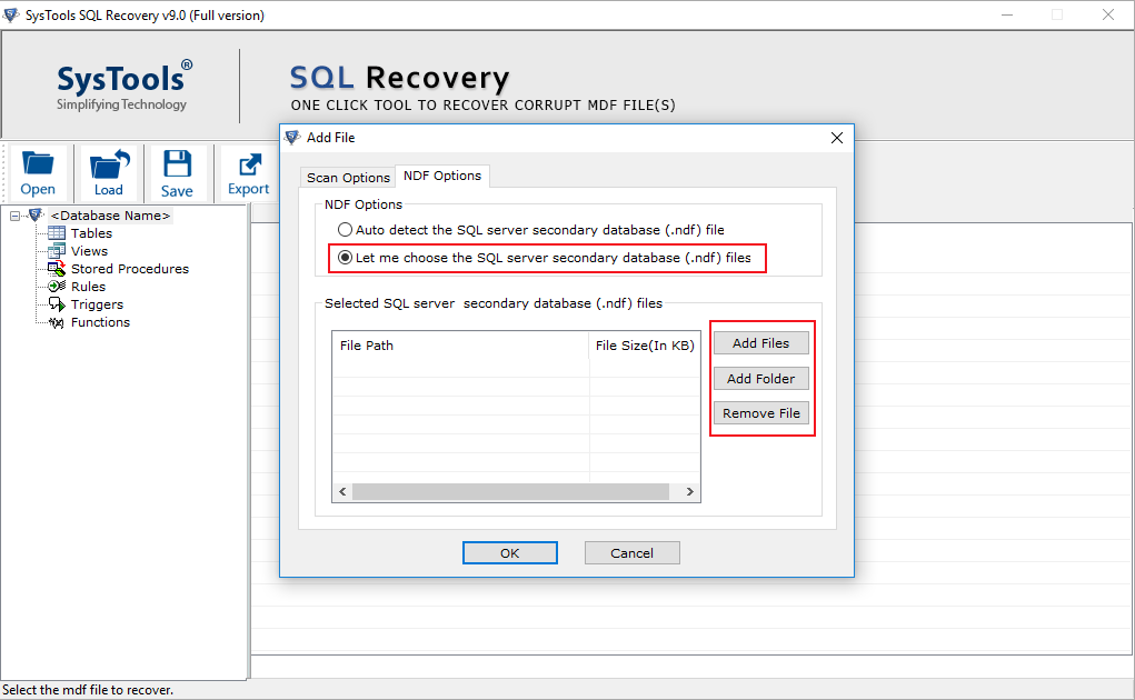 Select SQL version of MDF file